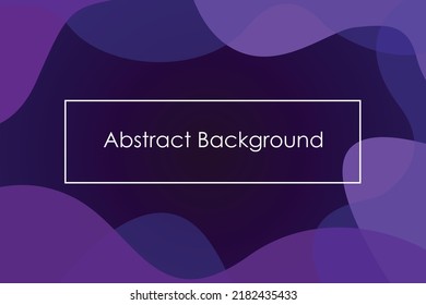 Plantilla de fondo abstracta con curvas onduladas. Destacamos el uso de tonos azules y violetas. que transmite el misterio utilizando la técnica de gradación de los tonos