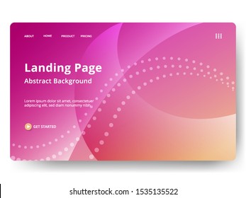Abstract background. template for web landing page, banner, presentation, flyer. modern style.