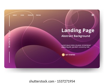 Abstract background. template for web landing page, banner, presentation, flyer. modern style.