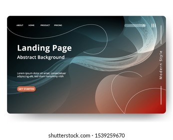 Abstract background. template for web landing page, banner, presentation, flyer. modern style.