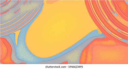 Abstract background templates for websites, banners, business cards, invitations.paper cut style and halftone.Eps10 vector illustration.