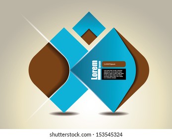 Abstract  background with  text
