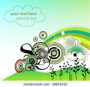 abstract background for text
