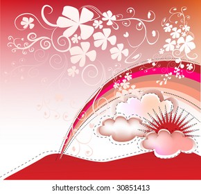 abstract background for text