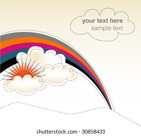 abstract background for text