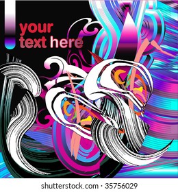 abstract background for text