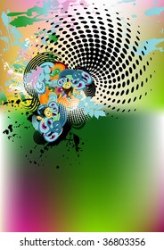 abstract background for text