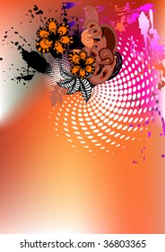 abstract background for text
