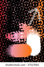 abstract background for text