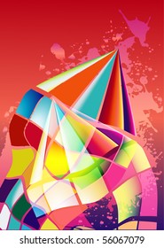 abstract background for text