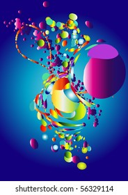 abstract background for text