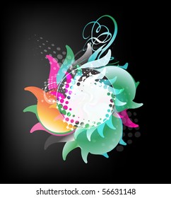 abstract background for text