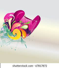 abstract background for text