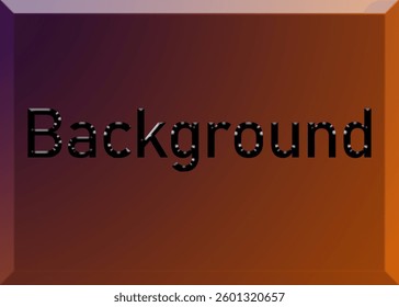 Abstract Background Text Effect Design Purple  Background