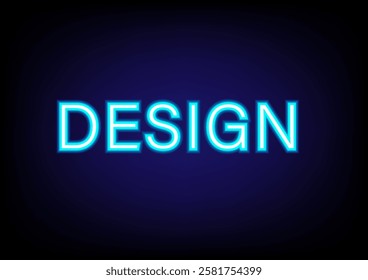 Abstract background with text futuristic design, stock vector