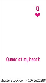 abstract background with text love, valentine card