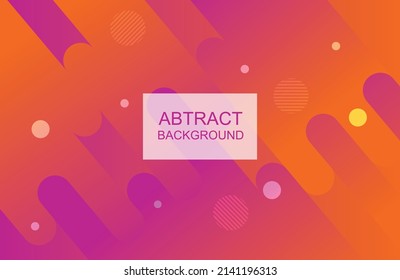 Abstract background and text template, abstract modern background, gradient color, Vector illustration design concept in flat style