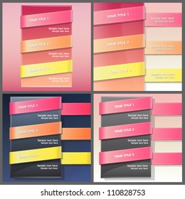 Abstract background with text in textured lines for web site. Collection vector design.