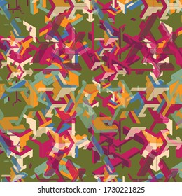 Abstract background for textile, wallpaper.