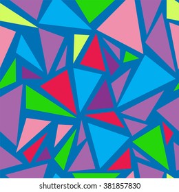Abstract background texture art seamless. Vector pattern Colorful seamless Geometric background gradient color