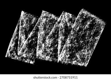 Textura de tiza blanca sobre fondo negro. Fondo de textura Grunge. Abstractas diseño vintage afligido con marcas ásperas, sucias, desgastadas, rayadas.