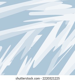 Abstract background texture from brush strokes in trendy wintry light blue shades.