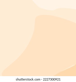 Abstract background texture from brush strokes in trendy pale summer sand shade. Outlayer, texture