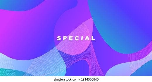 Abstract background, texture, creative design. Special inscription. Banner, postcard, flyer. Web. Vector illustration