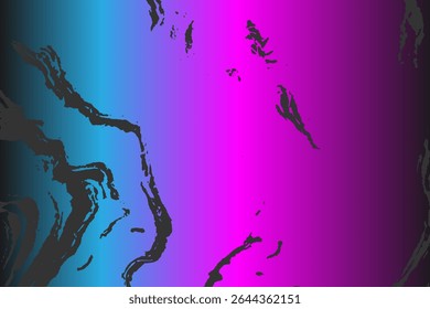 Textura de fundo abstrata com efeito de destruição, manchas de tinta, grunge. Sobreposição de socorro, conceito de parede suja áspera. Lilás azul metálico. Efeito desgastado, rasgado e resistido. Plano de fundo do vetor
