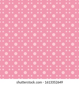 Abstract background texture. Dot seamless pattern. Dotted vector illustration. Soft color polka wallpapers, minimal style for flyer, cover, design. Bubble circle geometric ornametn, decorative element