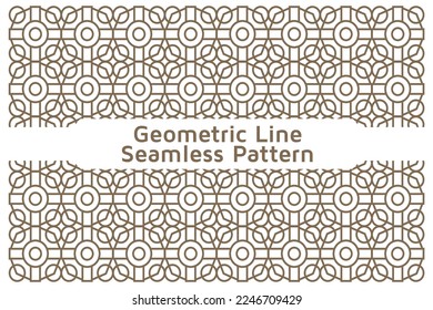 
Abstract Background Texture in Geometric Line Ornamental Style