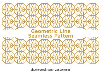 Abstract background texture in geometric lines ornamental style. Seamless design.
