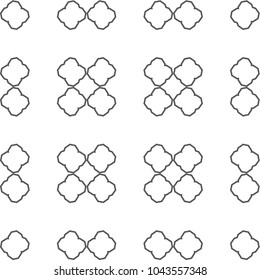 Abstract background texture in geometric ornamental style. Seamless design.