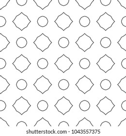 Abstract background texture in geometric ornamental style. Seamless design.