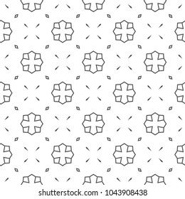 Abstract background texture in geometric ornamental style. Seamless design.