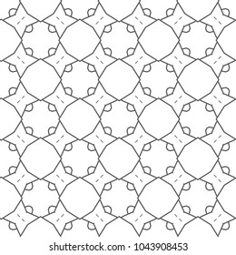 Abstract background texture in geometric ornamental style. Seamless design.