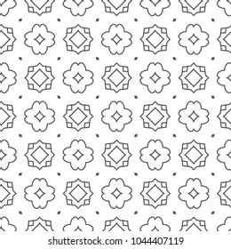 Abstract background texture in geometric ornamental style. Seamless design.