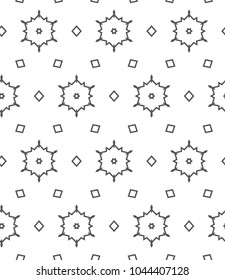 Abstract background texture in geometric ornamental style. Seamless design.