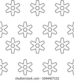 Abstract background texture in geometric ornamental style. Seamless design.