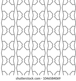 Abstract background texture in geometric ornamental style. Seamless design.