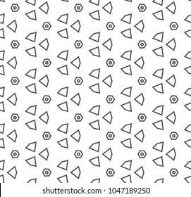Abstract background texture in geometric ornamental style. Seamless design.