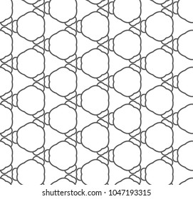 Abstract background texture in geometric ornamental style. Seamless design.
