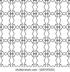 Abstract background texture in geometric ornamental style. Seamless design.