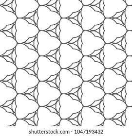 Abstract background texture in geometric ornamental style. Seamless design.
