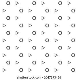 Abstract background texture in geometric ornamental style. Seamless design.