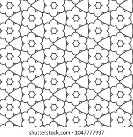 Abstract background texture in geometric ornamental style. Seamless design.