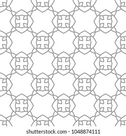 Abstract background texture in geometric ornamental style. Seamless design.