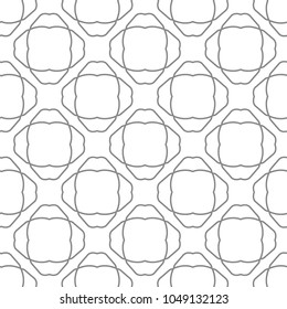 Abstract background texture in geometric ornamental style. Seamless design.