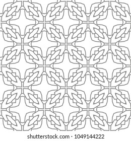 Abstract background texture in geometric ornamental style. Seamless design.