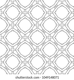 Abstract background texture in geometric ornamental style. Seamless design.
